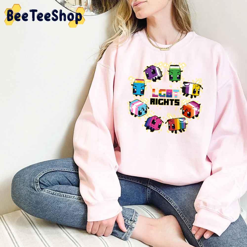 LGBT Minecraft Bees Unisex T-Shirt LGBT Minecraft Bees Unisex T-Shirt