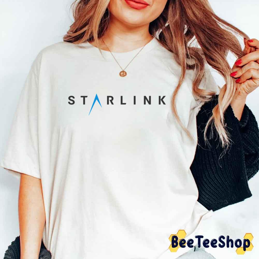 Logo Of Starlink Unisex T-Shirt Logo Of Starlink Unisex T-Shirt