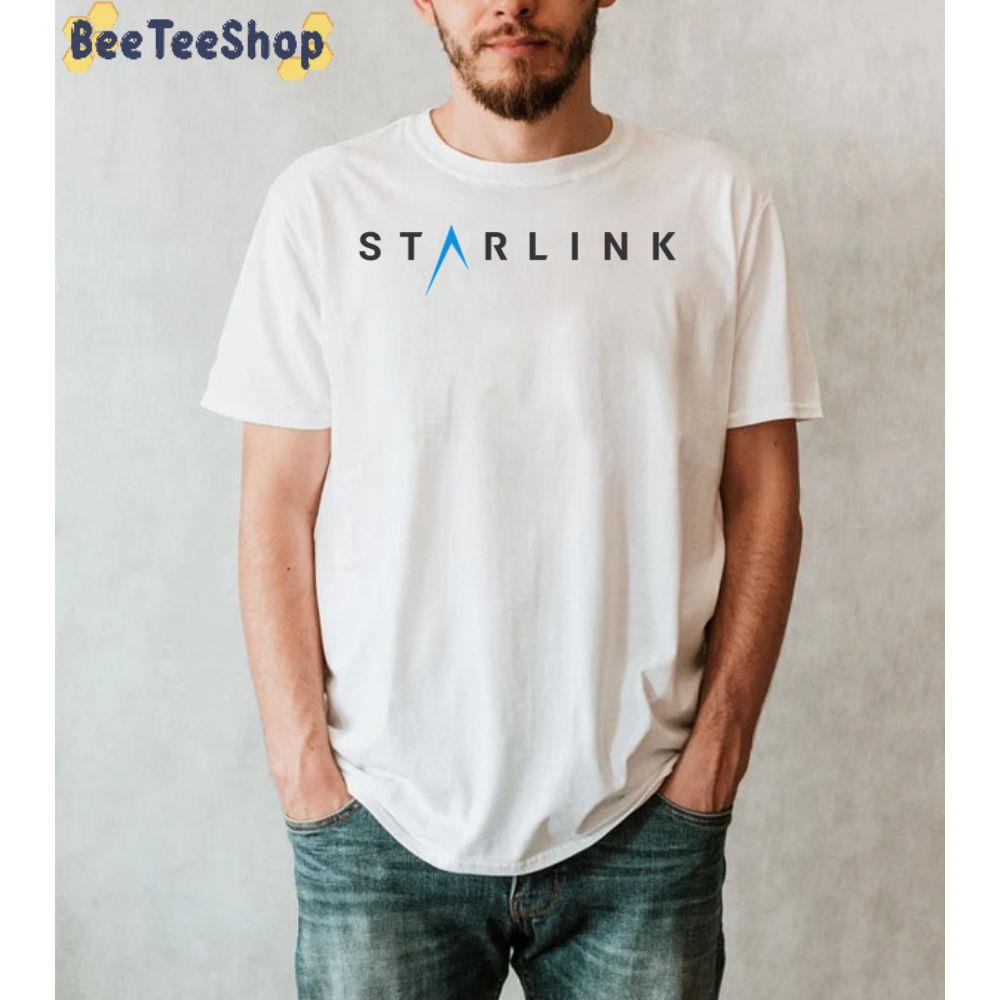 Logo Of Starlink Unisex T-Shirt Logo Of Starlink Unisex T-Shirt