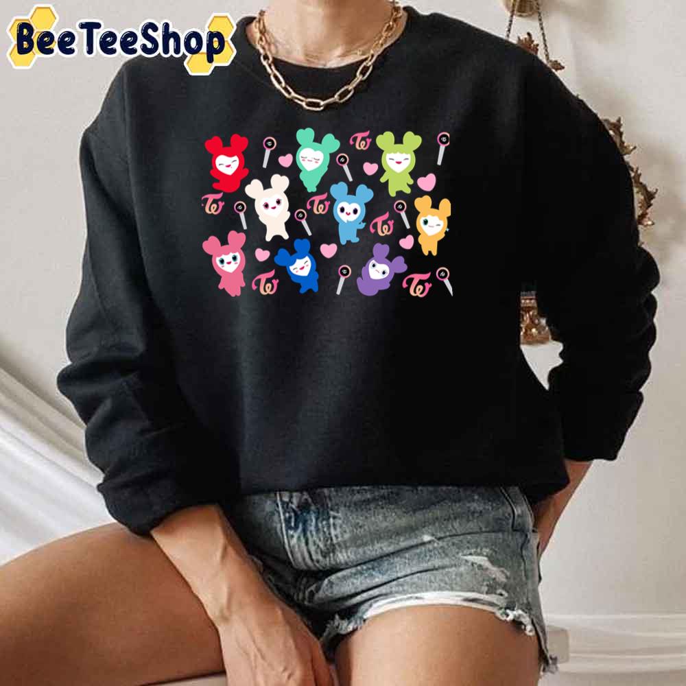 Lovelies Icon Twice Kpop Unisex Sweatshirt Lovelies Icon Twice Kpop Unisex Sweatshirt
