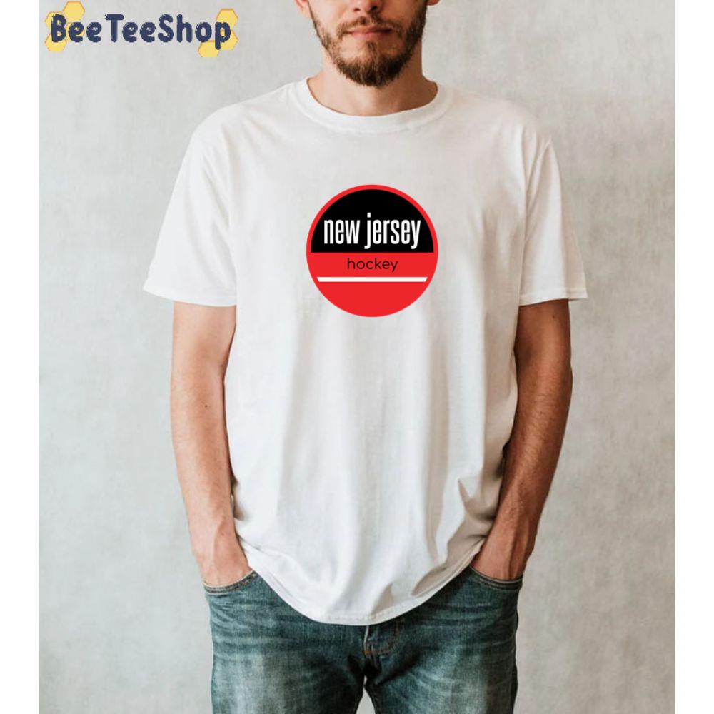 Red Black Logo Design New Jersey Devils Hockey Unisex T-Shirt Red Black Logo Design New Jersey Devils Hockey Unisex T-Shirt