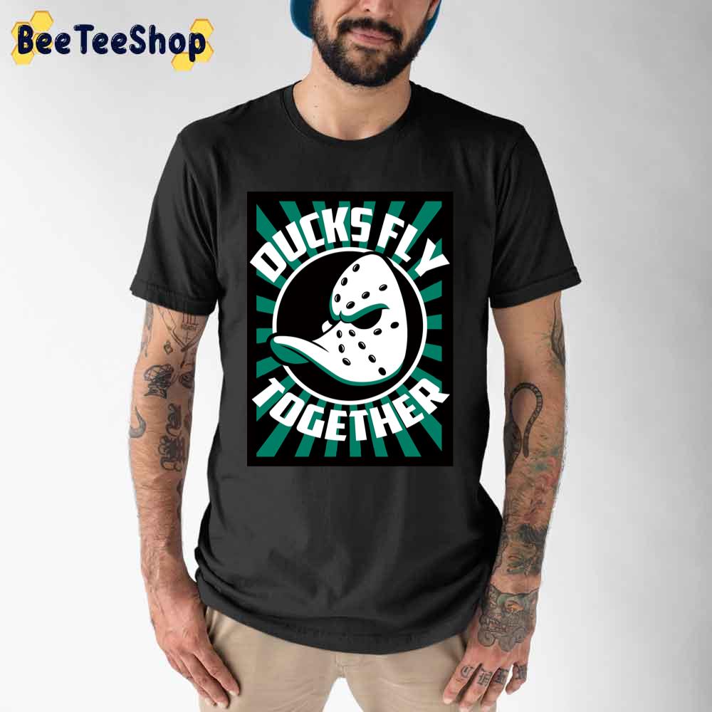 Retro Ducks Fly Together Anaheim Ducks Hockey Unisex T-Shirt Retro Ducks Fly Together Anaheim Ducks Hockey Unisex T-Shirt