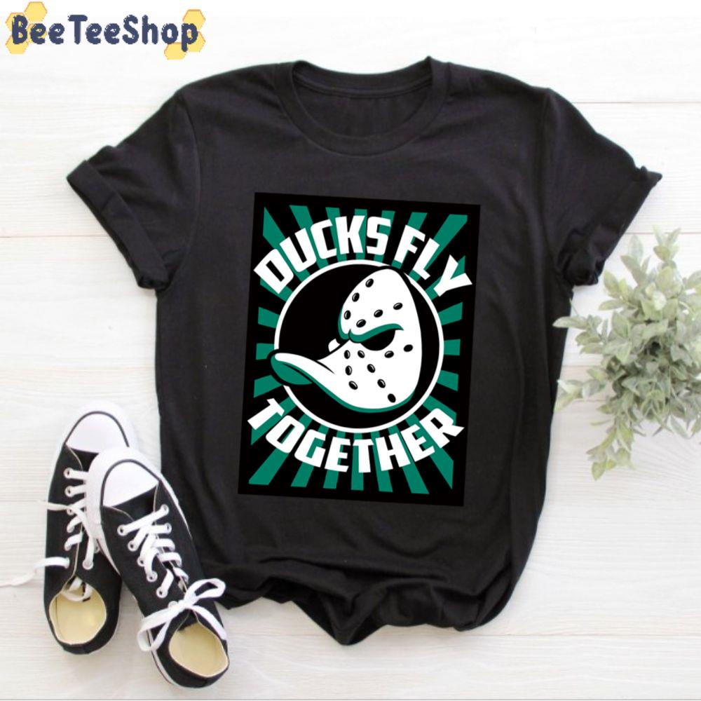 Retro Ducks Fly Together Anaheim Ducks Hockey Unisex T-Shirt Retro Ducks Fly Together Anaheim Ducks Hockey Unisex T-Shirt
