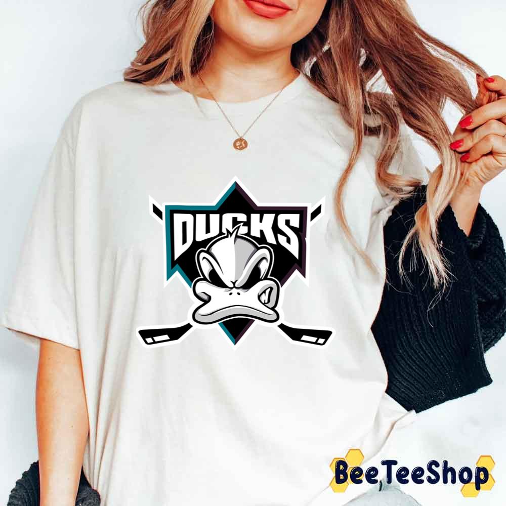 Retro The Mighty Ducks Anaheim Ducks Hockey Unisex T-Shirt Retro The Mighty Ducks Anaheim Ducks Hockey Unisex T-Shirt