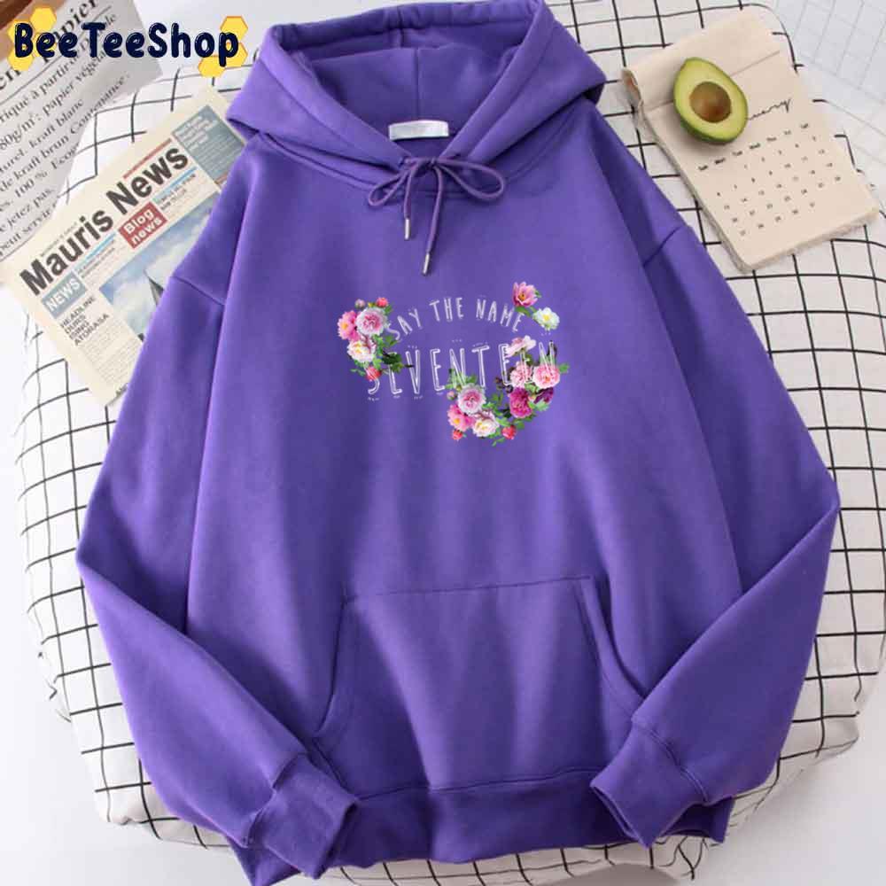 Say The Name Seventeen Kpop Unisex Hoodie Say The Name Seventeen Kpop Unisex Hoodie