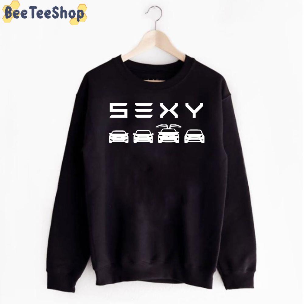 Sexy Tesla White Logo Unisex T-Shirt Sexy Tesla White Logo Unisex T-Shirt