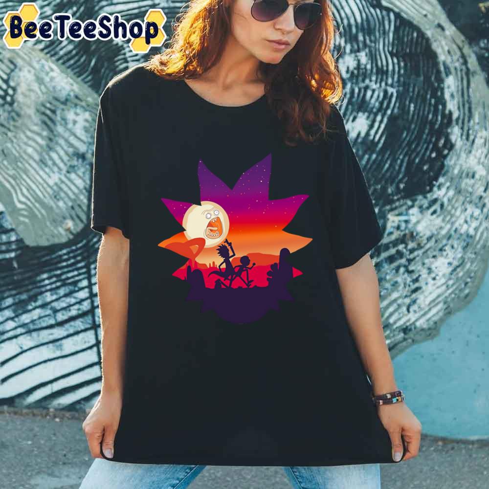 Silhouette Rick And Morty Sanchez Smith unisex T-Shirt Silhouette Rick And Morty Sanchez Smith unisex T-Shirt