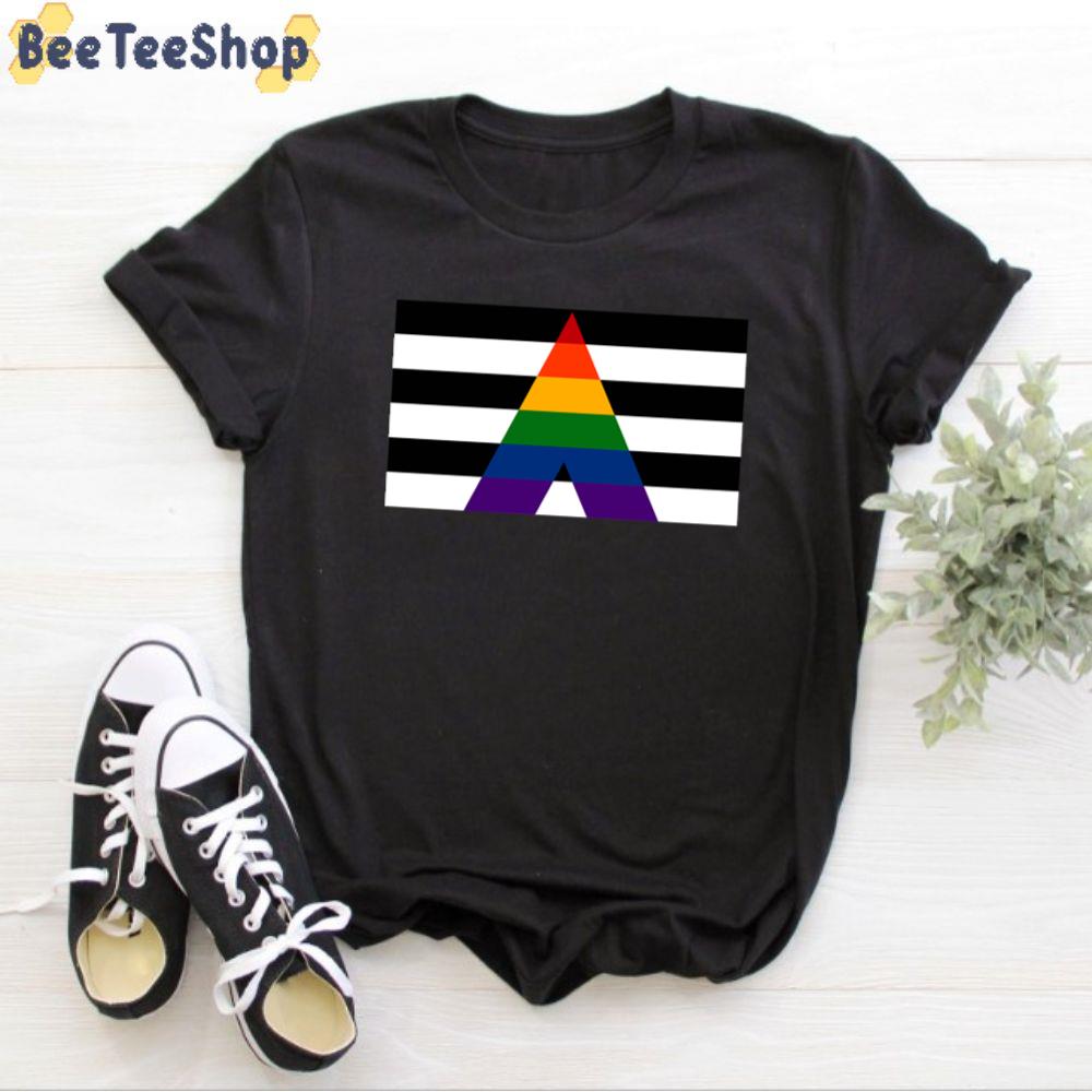 Solid Lgbt Ally Pride Flag Unisex T-Shirt Solid Lgbt Ally Pride Flag Unisex T-Shirt