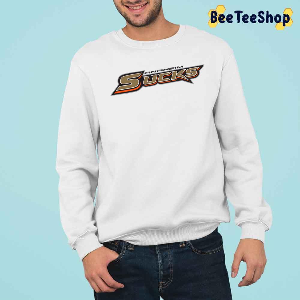 Sucks Anaheim Ducks Hockey Unisex T-Shirt Sucks Anaheim Ducks Hockey Unisex T-Shirt