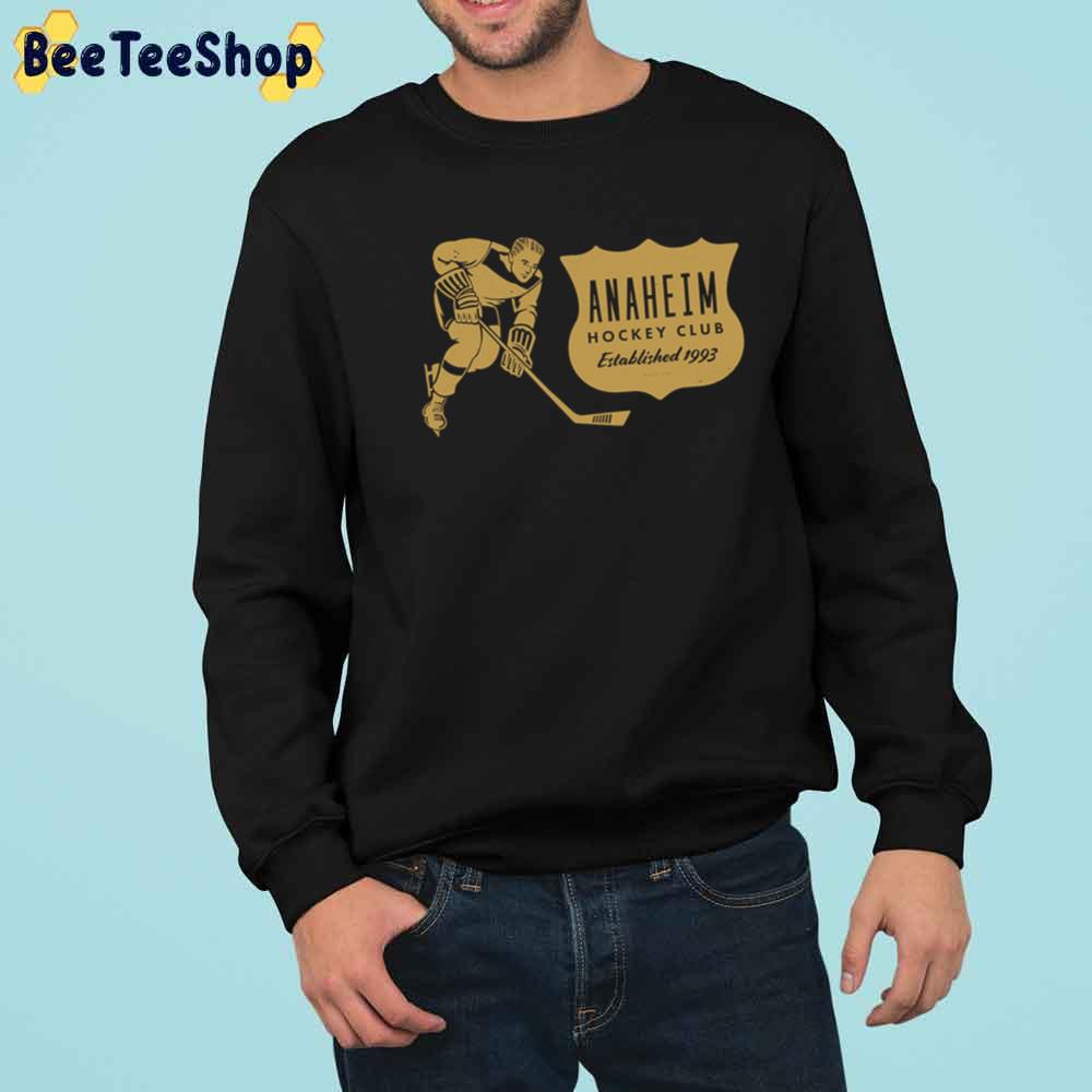 Vintage Gold Anaheim Ducks Hockey Unisex Sweatshirt Vintage Gold Anaheim Ducks Hockey Unisex Sweatshirt