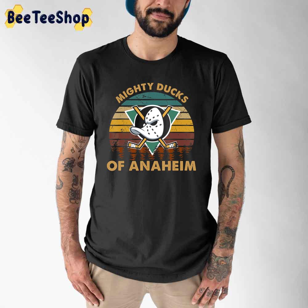 Vintage Mightys Of Anaheim Ducks Hockey Unisex T-Shirt Vintage Mightys Of Anaheim Ducks Hockey Unisex T-Shirt