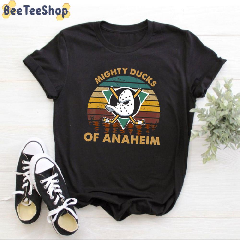 Vintage Mightys Of Anaheim Ducks Hockey Unisex T-Shirt Vintage Mightys Of Anaheim Ducks Hockey Unisex T-Shirt