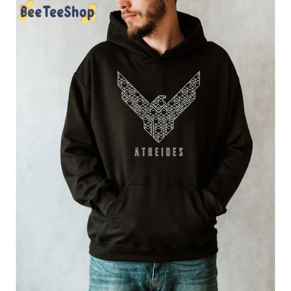 White Patterned Atreides Dune Unisex T-shirt White Patterned Atreides Dune Unisex T-shirt