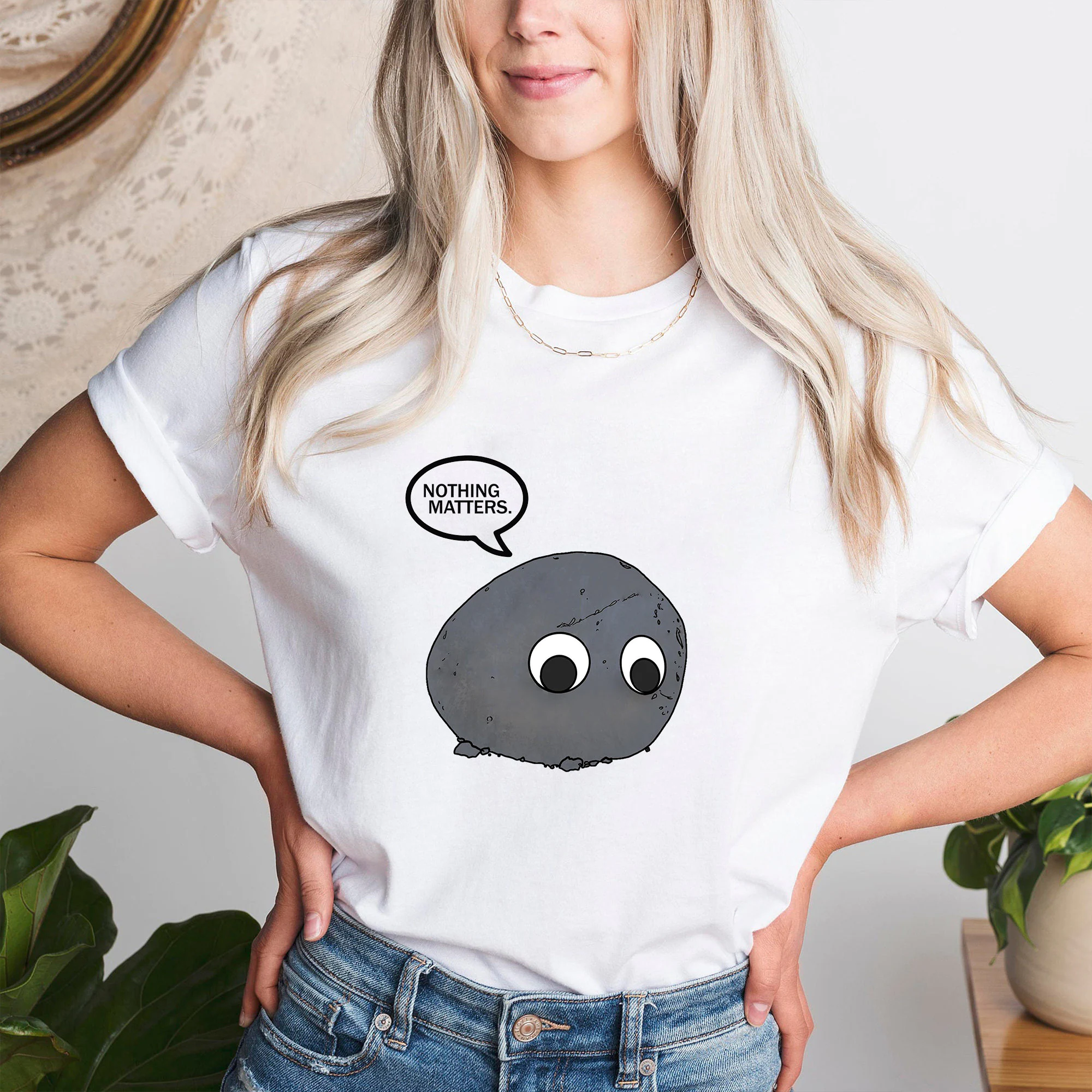 Funny Nothing Matters Everything Everywhere All At Once Movie 2022 Unisex T-Shirt Funny Nothing Matters Everything Everywhere All At Once Movie 2022 Unisex T-Shirt