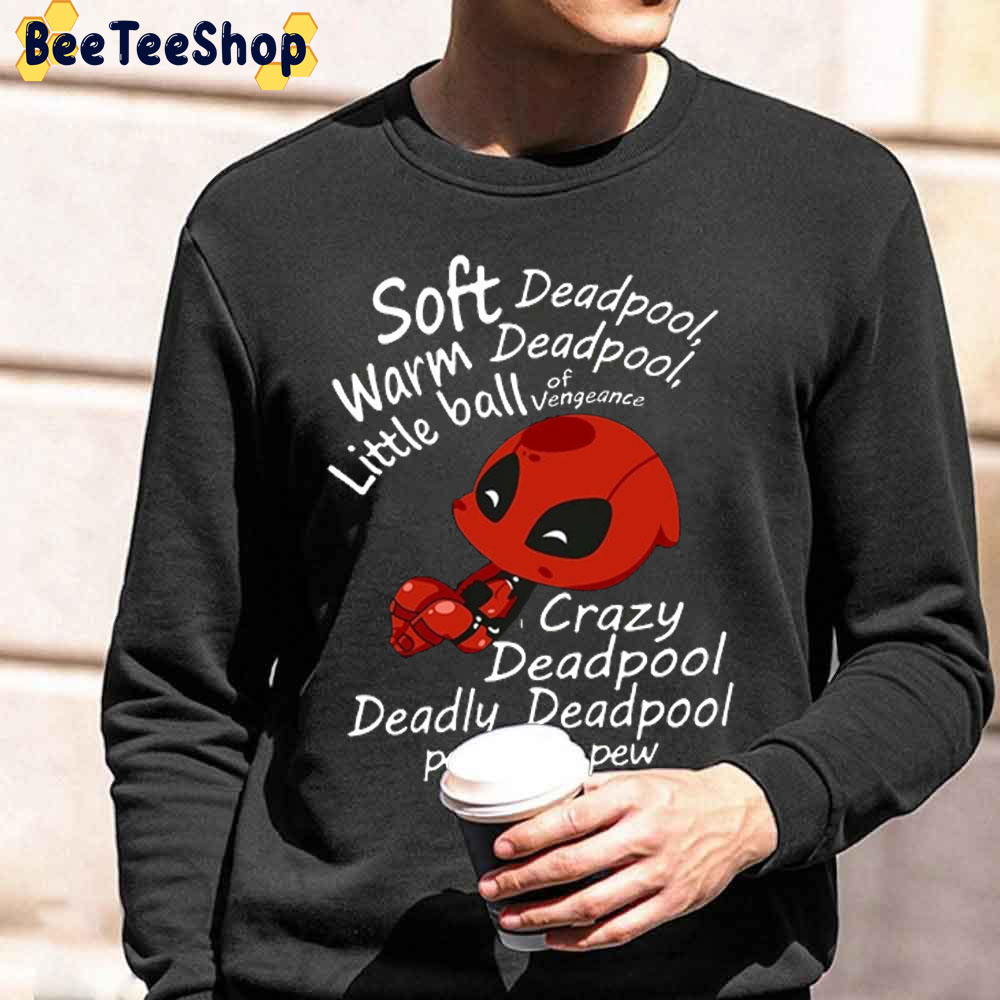 Funny Crazy Deadpool Pew Pew Pew Unsiex Sweatshirt Funny Crazy Deadpool Pew Pew Pew Unsiex Sweatshirt