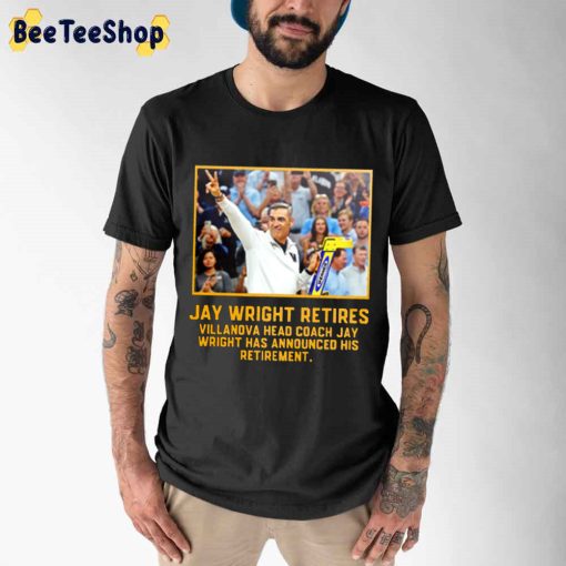 Jay Wright Retires Villanova Head Coach Unisex Sweatshirt