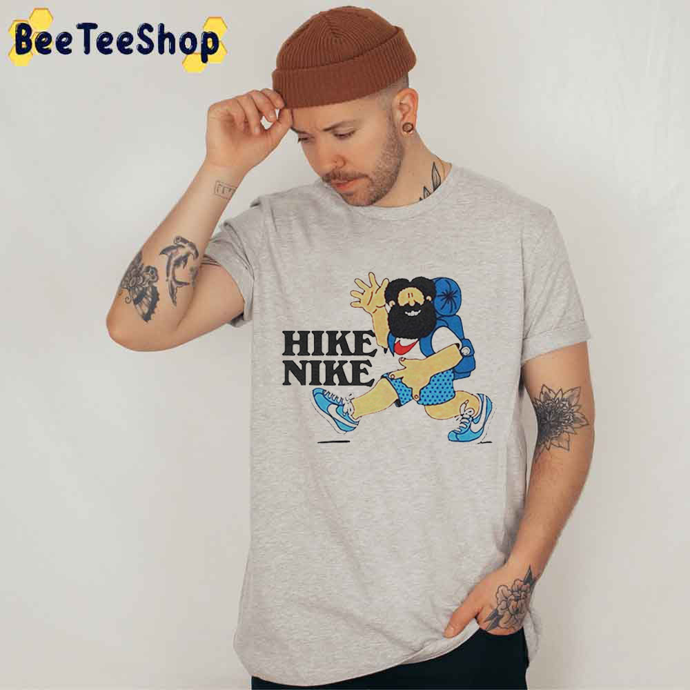 Blue Style Hike Nike Unisex T-Shirt Blue Style Hike Nike Unisex T-Shirt