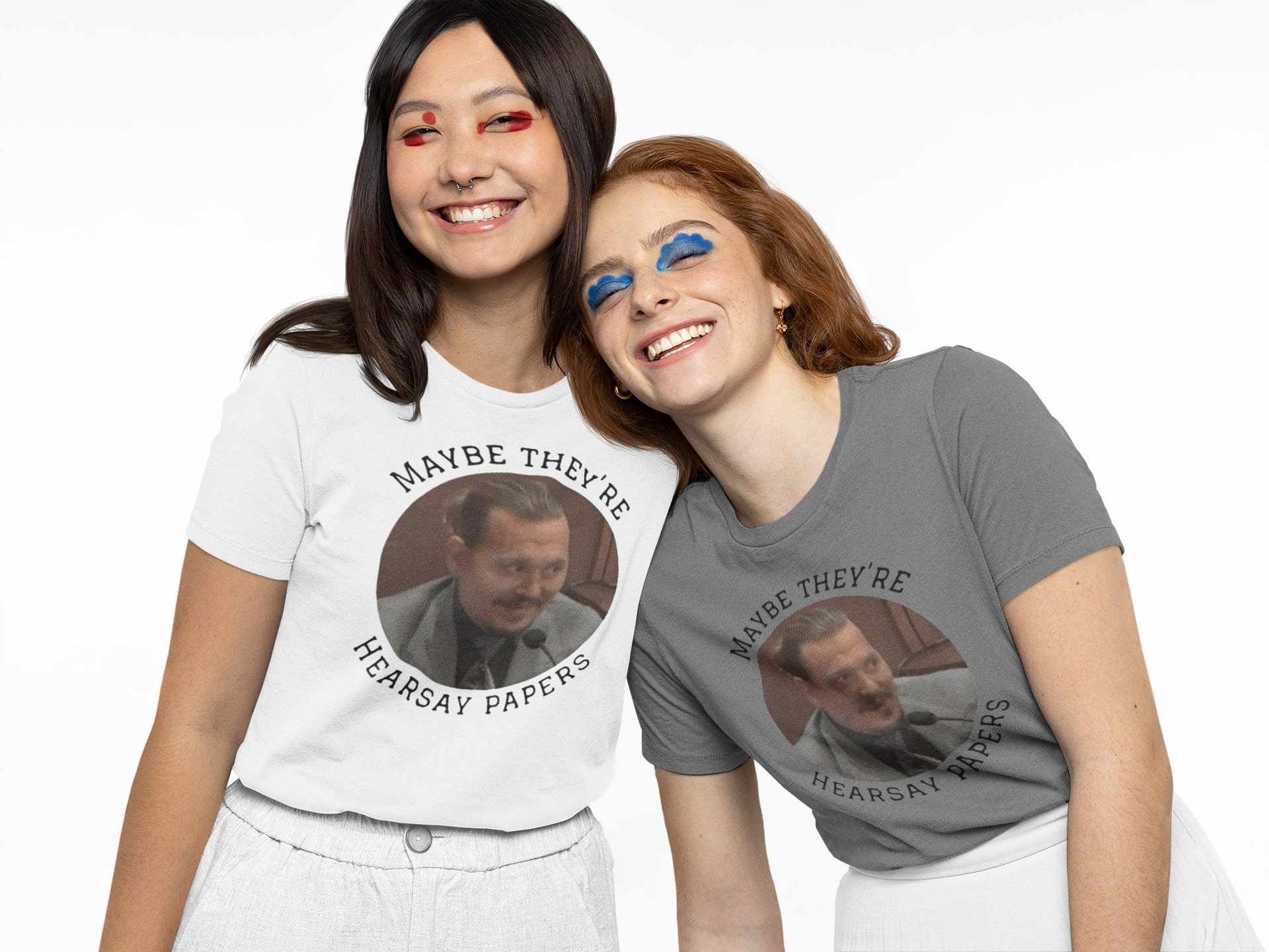 Funny Maybe They're Hearsay Papers Justice For Johnny Deep Unisex T-Shirt Funny Maybe They're Hearsay Papers Justice For Johnny Deep Unisex T-Shirt