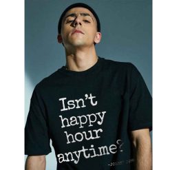Isn’t Happy Hour Anytime Johnny Depp Quote Unisex T-Shirt Isn’t Happy Hour Anytime Johnny Depp Quote Unisex T-Shirt
