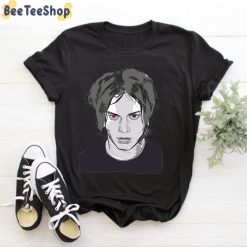 Red Eye Jack White Unisex T-Shirt Red Eye Jack White Unisex T-Shirt