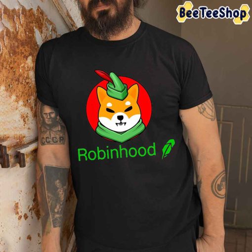 Shiba Inu Robinhood Unisex T-Shirt