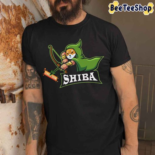 Shiba Inu Coming Soon Unisex T-Shirt