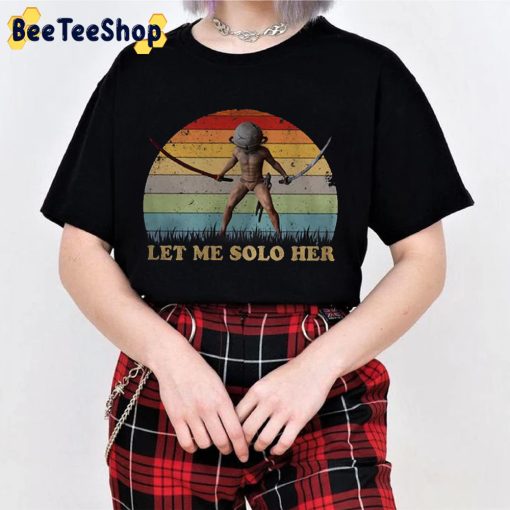 Vintage Style Let Me Solo Her Elden Ring Unisex T-Shirt