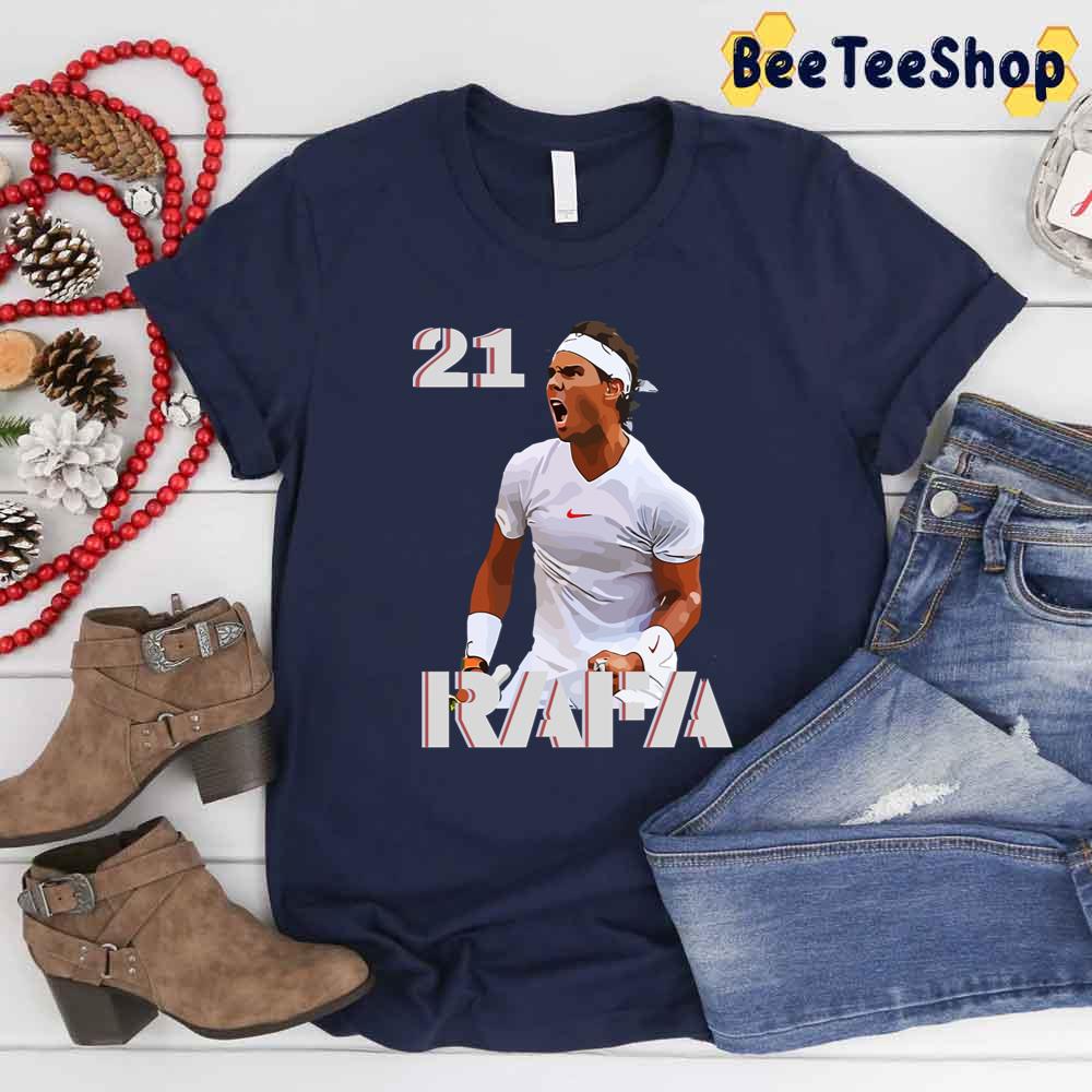 21 Grand Slams Rafael Nadal Tennis Player Unisex T-Shirt 21 Grand Slams Rafael Nadal Tennis Player Unisex T-Shirt