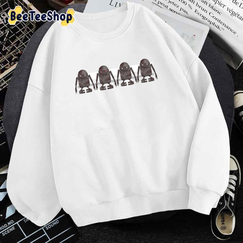 4 Little Machines Pascal Nier Automata Unisex T-Shirt 4 Little Machines Pascal Nier Automata Unisex T-Shirt