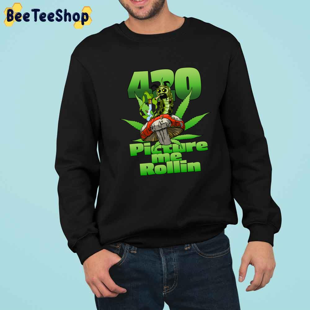 420 Picture Me Rollin Green Unisex T-Shirt 420 Picture Me Rollin Green Unisex T-Shirt
