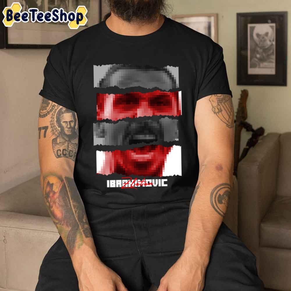 8 Bit Zlatan Ibrahimovic Football Unisex T-Shirt 8 Bit Zlatan Ibrahimovic Football Unisex T-Shirt
