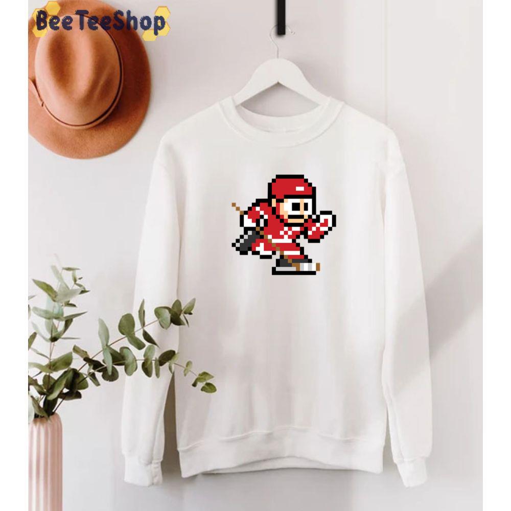 8bit Player Detroit Red Wings Hockey Unisex T-Shirt 8bit Player Detroit Red Wings Hockey Unisex T-Shirt