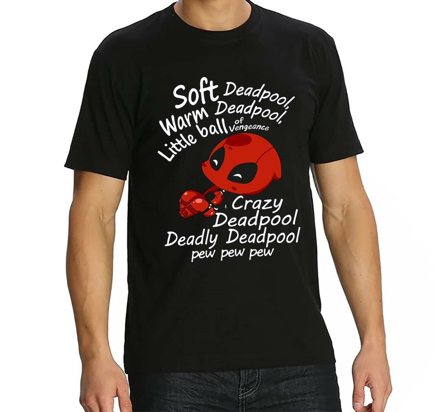Funny Crazy Deadpool Pew Pew Pew Unsiex Sweatshirt Funny Crazy Deadpool Pew Pew Pew Unsiex Sweatshirt