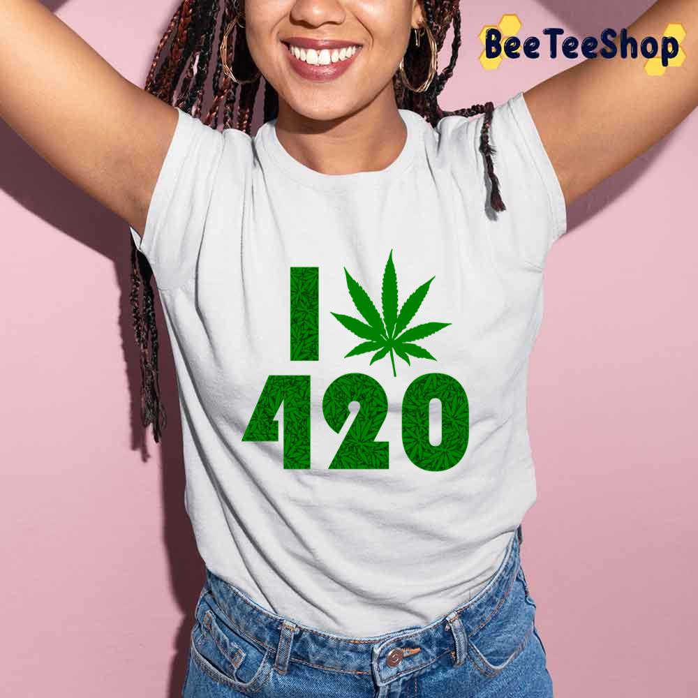 I Weed Leaf 420 Unisex T-Shirt I Weed Leaf 420 Unisex T-Shirt