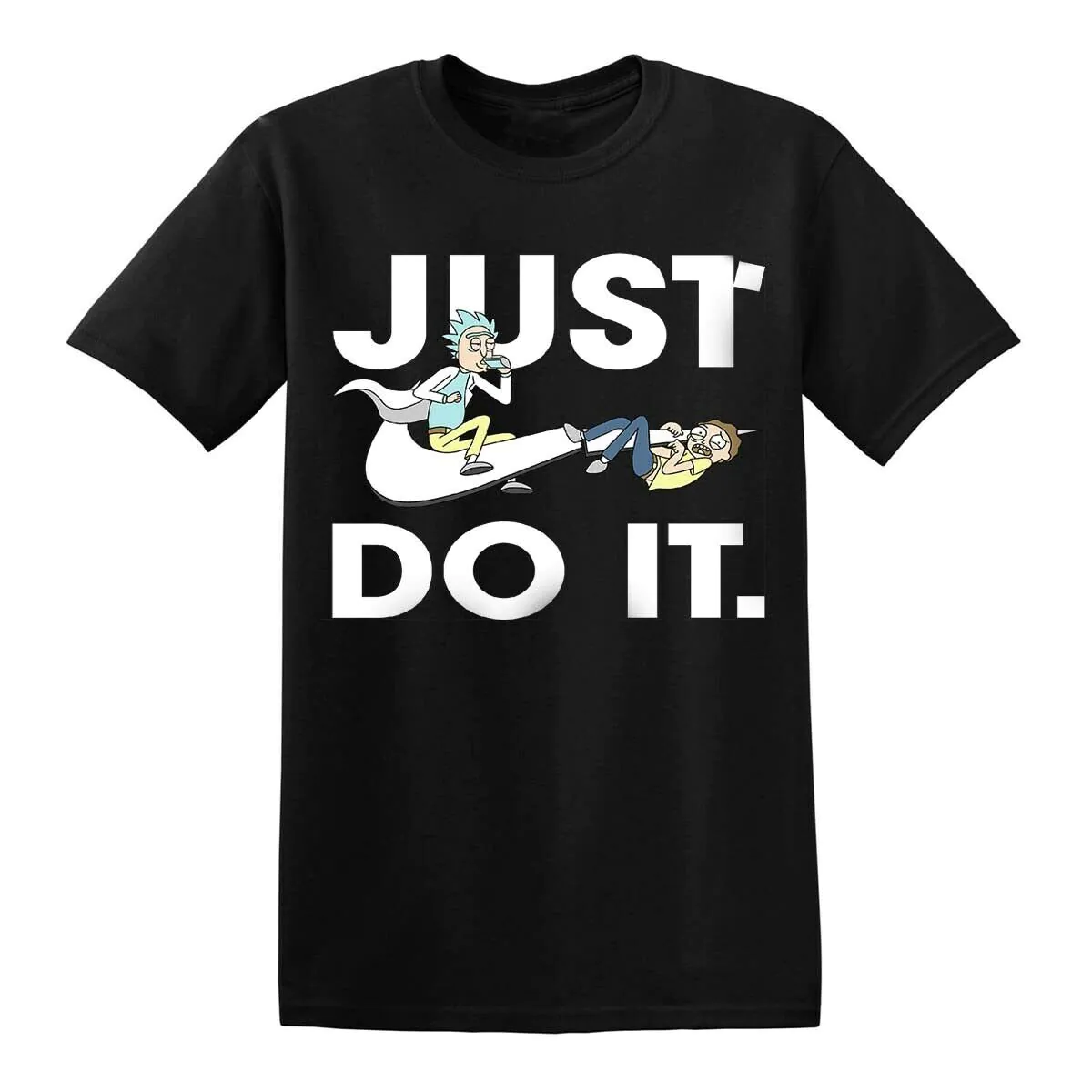 Funny Rick and Morty Just Do It Unisex T-Shirt Funny Rick and Morty Just Do It Unisex T-Shirt