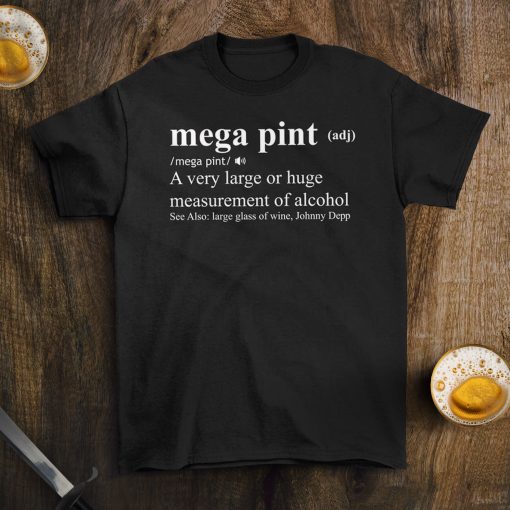 MEGA PINT A Very Large Or Huge Justice For Johnny Depp Unisex T-Shirt