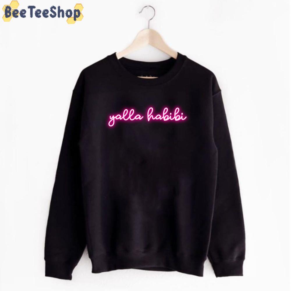 Neon Pink Habibi Arabic Unisex T-Shirt Neon Pink Habibi Arabic Unisex T-Shirt