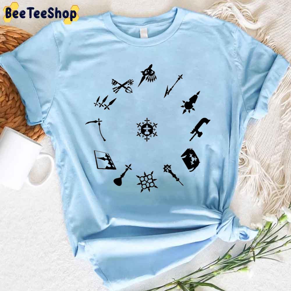 O'Clock Kingdom Hearts 4 Unisex T-Shirt O'Clock Kingdom Hearts 4 Unisex T-Shirt