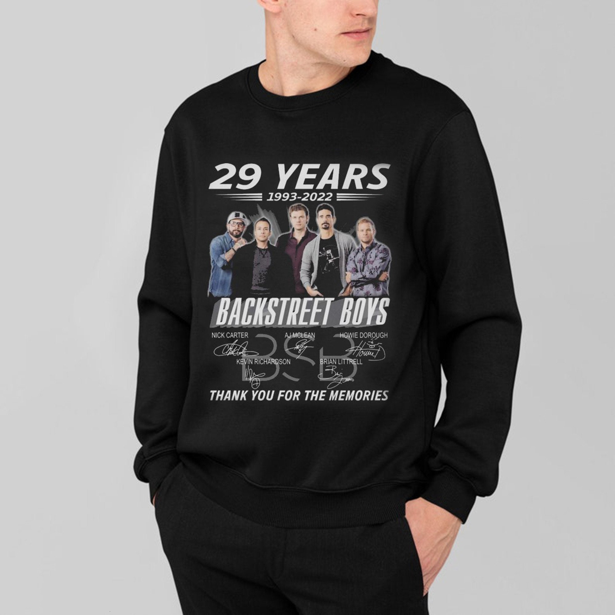 29 Years 1993 2022 Official Backstreet Boys Nick Carter Aj Mclean Howie Dorough Signatures Unisex T-Shirt 29 Years 1993 2022 Official Backstreet Boys Nick Carter Aj Mclean Howie Dorough Signatures Unisex T-Shirt