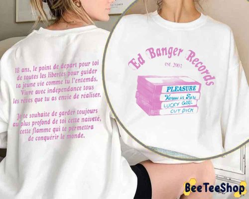 Pink Style Carhartt WIP Ed Banger Records Unisex Sweatshirt