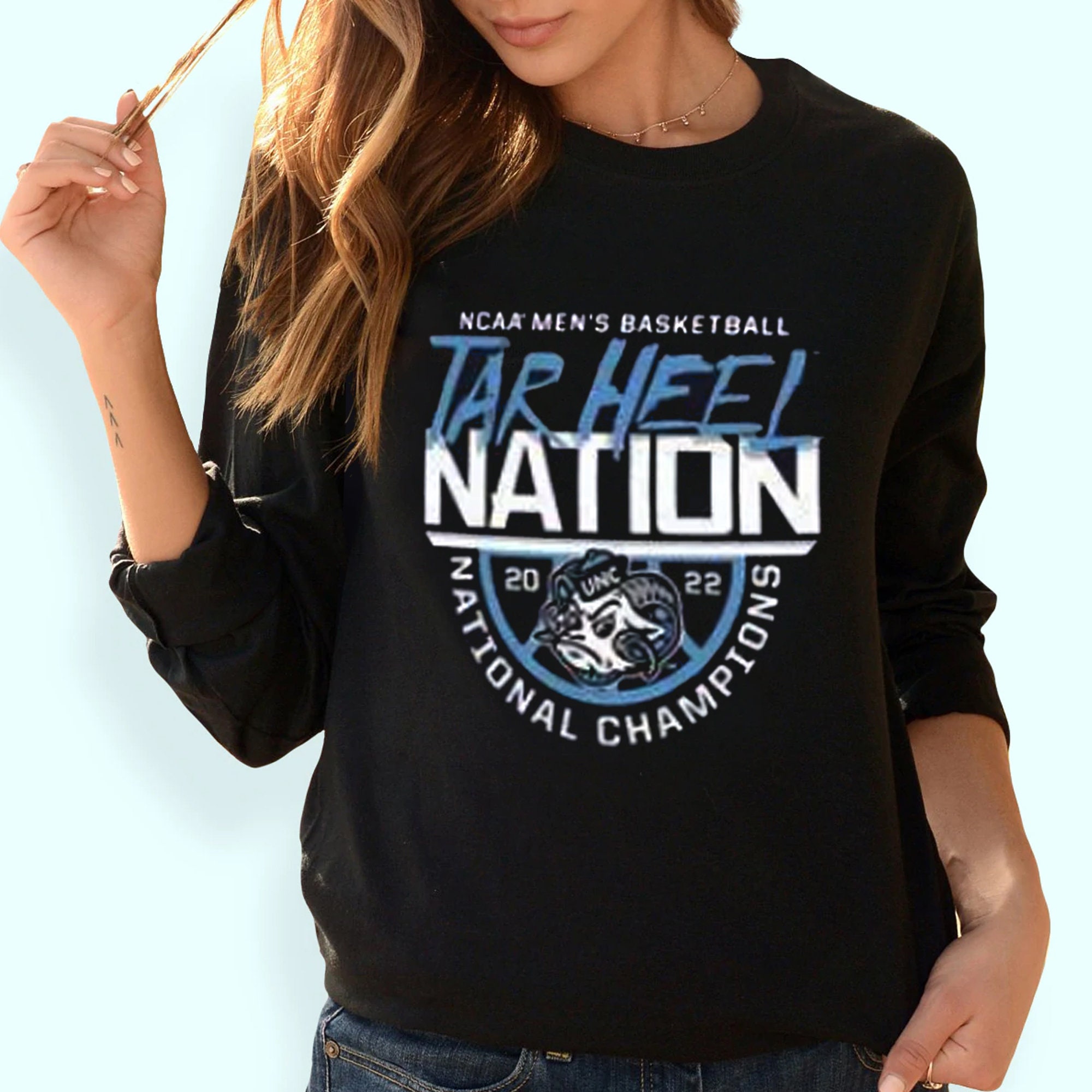 NCAA men's Basketball Tar Heels National Champions March Madness 2022 Unisex T-Shirt NCAA men's Basketball Tar Heels National Champions March Madness 2022 Unisex T-Shirt