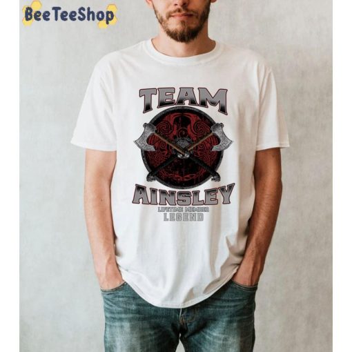 Team Ainsley Lifetime Member Legend Viking Unisex T-Shirt