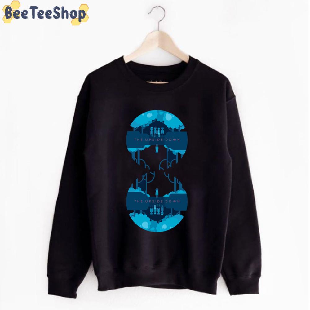The Upside Down Stranger Things Blue Style Unisex T-Shirt The Upside Down Stranger Things Blue Style Unisex T-Shirt