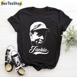 The White Stencil Jackie Robinson Baseball Unisex T-Shirt The White Stencil Jackie Robinson Baseball Unisex T-Shirt