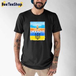Ukraine Stamp Unisex T-Shirt Ukraine Stamp Unisex T-Shirt