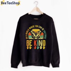 Vintage Retro Butterfly In A World Where You Can Be Anything Be Kind Autism Awareness Unisex T-Shirt Vintage Retro Butterfly In A World Where You Can Be Anything Be Kind Autism Awareness Unisex T-Shirt
