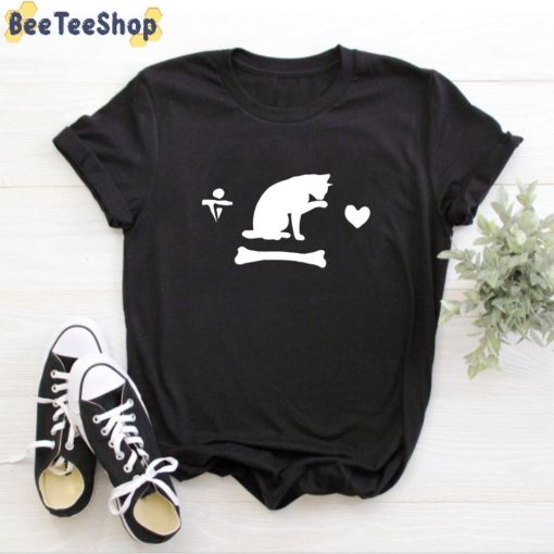 White Cat Our Flag Means Death Unisex T-Shirt