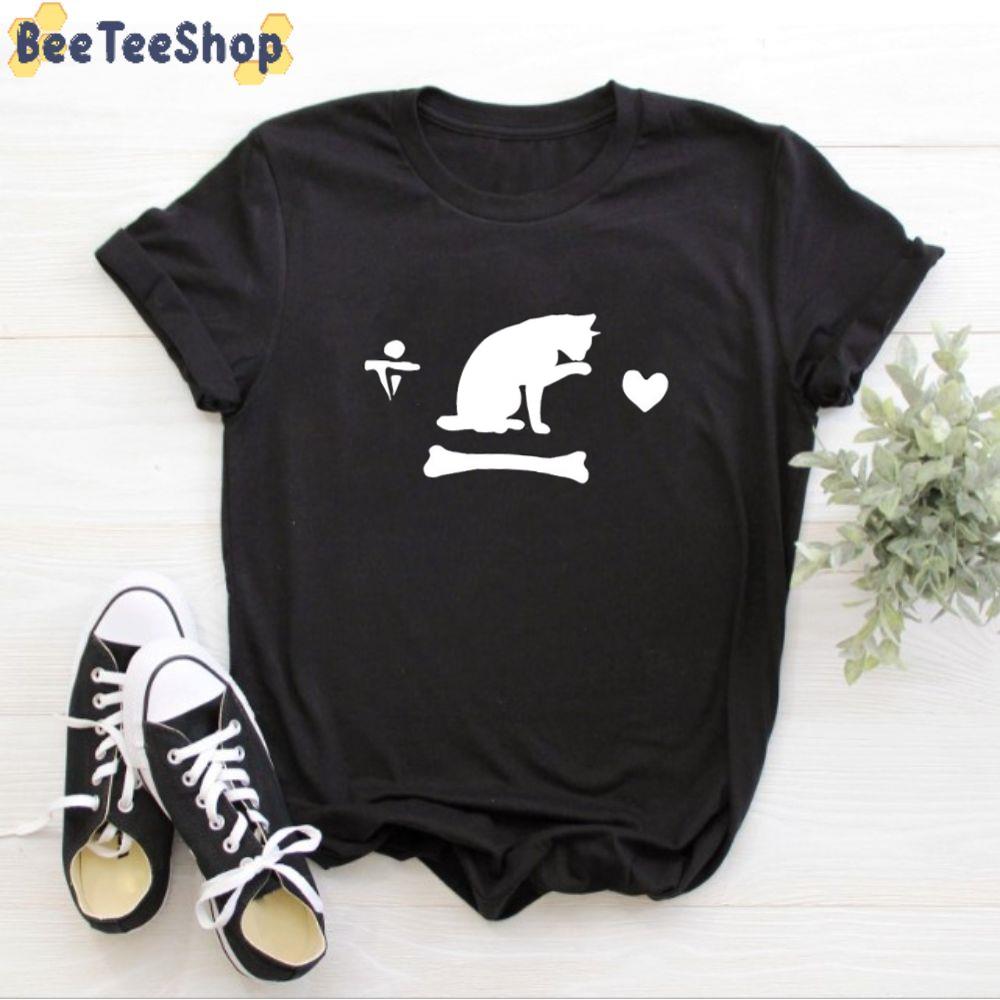 White Cat Our Flag Means Death Unisex T-Shirt White Cat Our Flag Means Death Unisex T-Shirt