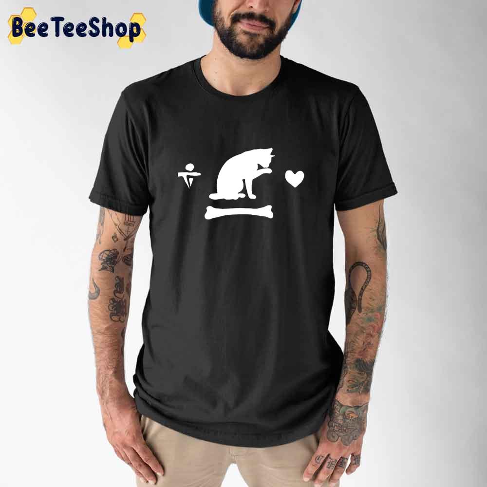 White Cat Our Flag Means Death Unisex T-Shirt White Cat Our Flag Means Death Unisex T-Shirt