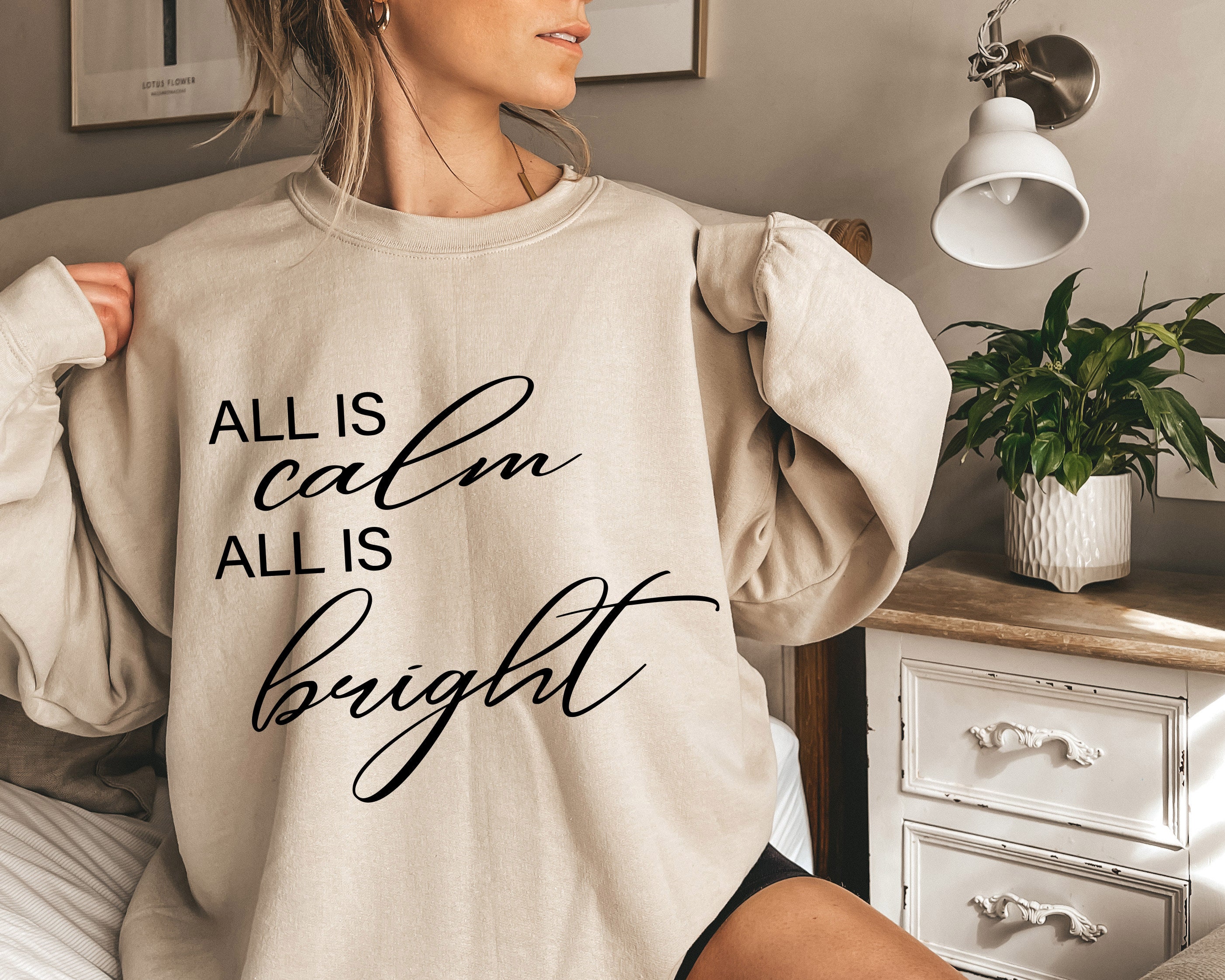 All Is Calm All Is Bright Unisex T-Shirt